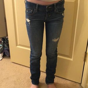 Abercrombie kids girls skinny jeans